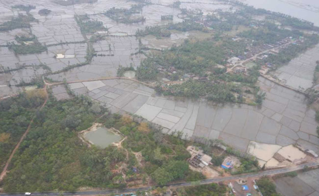 Navy's Aerial Photos Show Massive Damage Due To Cyclone Fani In Puri