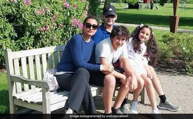 Mahesh Babu's Family Holiday Portrait Is All 'Happiness And Bliss'