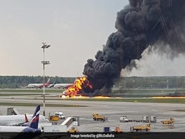 At Least 40 Dead As Plane Catches Fire On Runway In Moscow At Least 40 Dead As Plane Catches Fire On Runway In Moscow