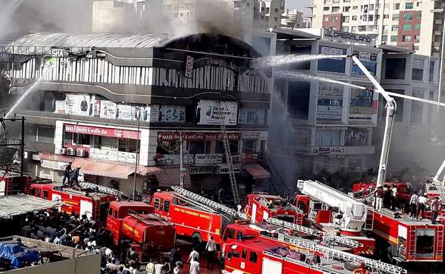 Tyres For Seats In Surat Coaching Centre Made Fire Spread Fast: Official