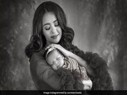 Surveen Chawla Shares First Pic Of Daughter Eva From Stunning Photoshoot Surveen Chawla Shares First Pic Of Daughter Eva From Stunning Photoshoot