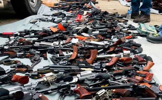 More Than 1,000 Guns Seized From Posh Los Angeles Mansion