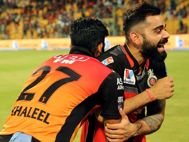 Virat Kohlis hilarious impression of Khaleel Ahmeds wicket celebration, Watch video Virat Kohlis hilarious impression of Khaleel Ahmeds wicket celebration, Watch video