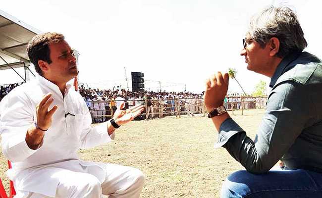 "Learnt From PM How Not To Run A Country": Rahul Gandhi To NDTV's Ravish Kumar