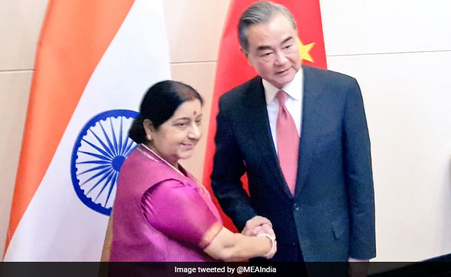 Sushma Swaraj Discusses Wuhan Summit Agenda With China's Foreign Minister
