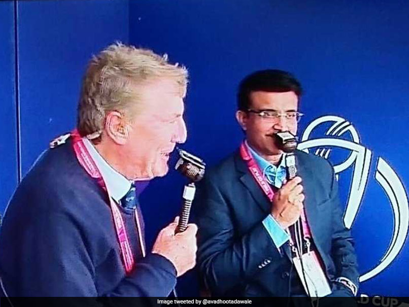Sourav Ganguly, John Wright Share Moment Of Nostalgia In Commentary Box