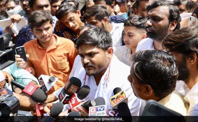 Congress's Hardik Patel Arrested In Gujarat's Morbi In 3-Year-Old Case