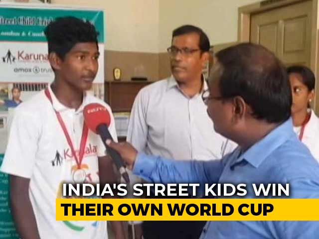 Chennai And Mumbai Kids Win Cricket World Cup For Street Children in London