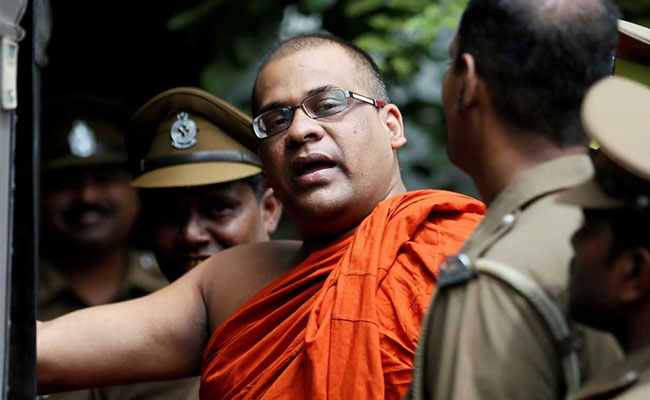 Sri Lanka President Pardons Hardline Buddhist Monk Serving Jail Term