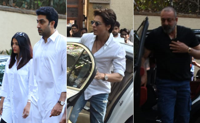Veeru Devgan Dies. Shah Rukh Khan, Aishwarya And Abhishek Bachchan, Sanjay Dutt Visit Ajay Devgn And Kajol