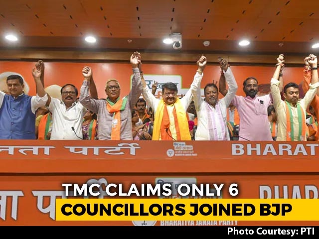 In "Factcheck", Trinamool Says Mass Switch To BJP Happened "At Gunpoint"