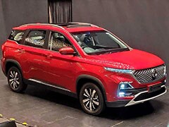 MG Hector SUV Pre-Bookings To Start From June 2019