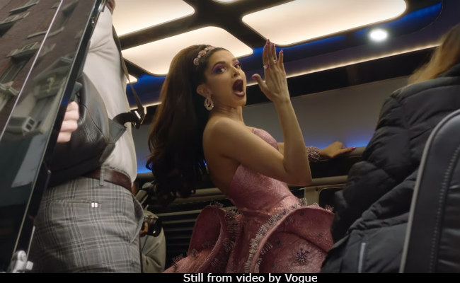 Deepika Padukone's Epic Reaction To Lady Gaga's Met Gala Striptease