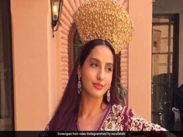 नोरा फतेही ने ताज पहनकर की कैटवॉक, लिखा- नफरत करने वालों को करें टैग...देखें Viral Video नोरा फतेही ने ताज पहनकर की कैटवॉक, लिखा- नफरत करने वालों को करें टैग...देखें Viral Video