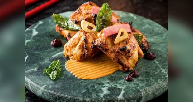 थाई स्टाइल चिकन टिक्का Recipe