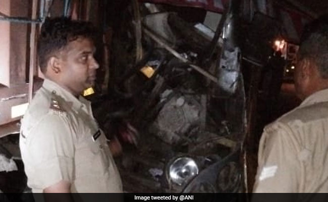 Driver Killed, 24 Injured In Bus-Truck Collision In Unnao, UP