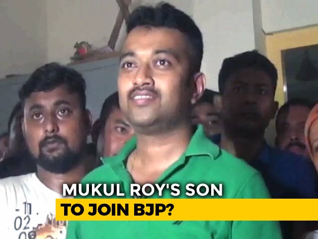 Son Of BJP's Bengal Hero Mukul Roy Sacked By Trinamool, May Jump Ship
