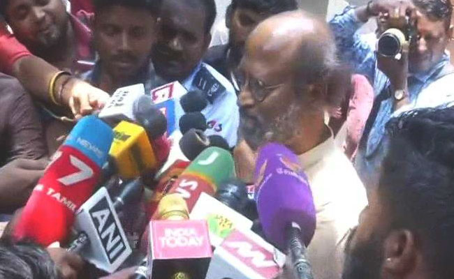 "Should Prove He Can Do It": Rajinikanth Says Rahul Gandhi Shouldn't Quit