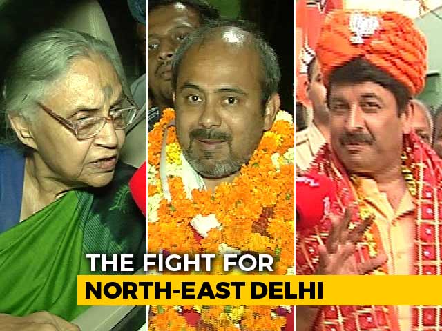 Political Heavyweights Clash In Three-Cornered Battle In North East Delhi