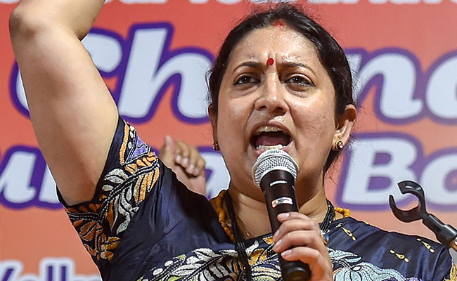 Over 3 Lakh Votes I Got In 2014 Told Me Amethi Needed Help: Smriti Irani