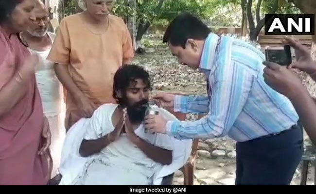 Ascetic Ends 194-Day Fast To Save Ganga After Officials Assure Of Action