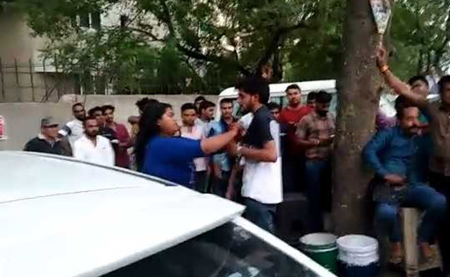 Woman Teaches "Stalker" A Lesson, Thrashes Him In Bhopal