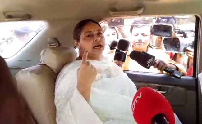 Lok Sabha Polls: "Modi Will Go, Good Days Of People Will Come", Says Misa Bharti