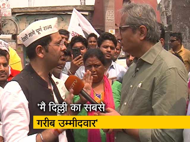 रवीश के रोड शो में AAP प्रत्याशी राघव चड्ढा ने बताया- कहां से जुटाया चुनावी चंदा?