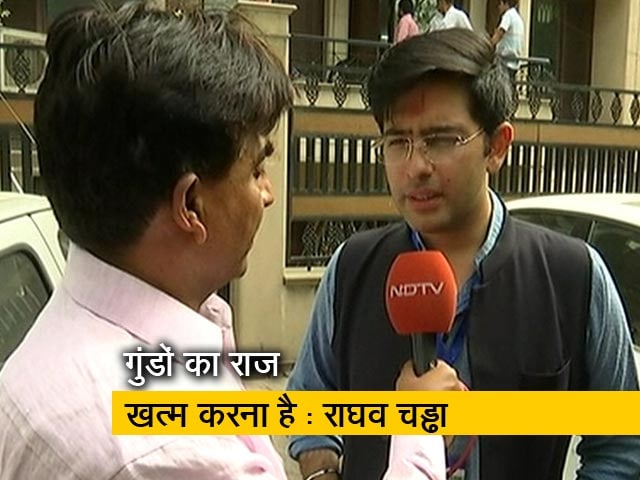 आप प्रत्याशी राघव चड्ढा बोले- दक्षिणी दिल्ली से गुंडों का राज खत्म करना है