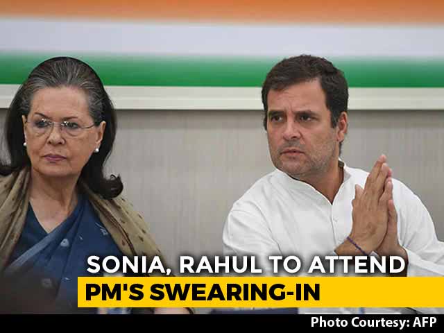 Rahul Gandhi, Mother Sonia To Attend PM Narendra Modi's Oath Ceremony Tomorrow