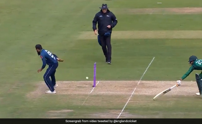 एमएस धोनी की तरह रन आउट कर इस विदेशी ने किया पाक खिलाड़ी को हैरान, देखता रह गया अंपायर, देखें VIDEO
