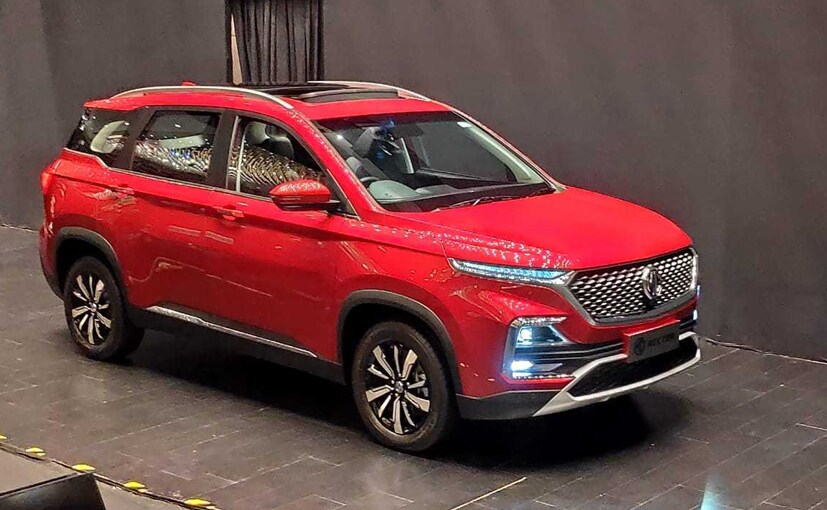 MG Hector SUV Pre-Bookings To Start From June 2019