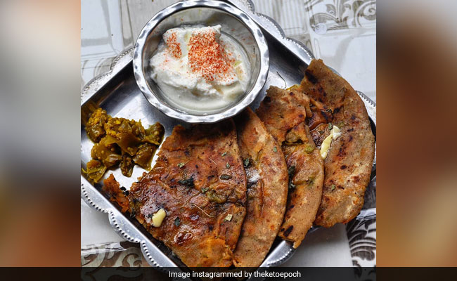 Weight loss: This parantha is low in carbs and can help you feel full