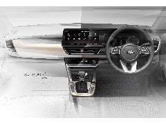Kia SP2i Compact SUV Interior Unveiled In Sketches
