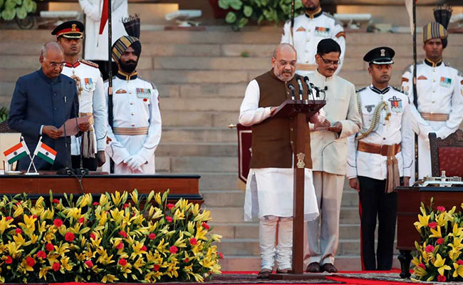 Amit Shah, BJP Chief, Joins PM Modi's New Government
