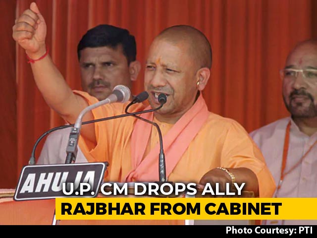 Day After Exit Polls, Yogi Adityanath Removes BJP Ally From UP Cabinet