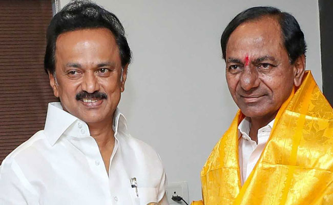 Elections 2019: Stalin Pours Cold Water On KCR Plans: "Don't See Chance For Third Front"