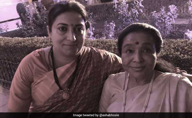 "She Cares, That's Why She Won": Asha Bhonsle Compliments Smriti Irani