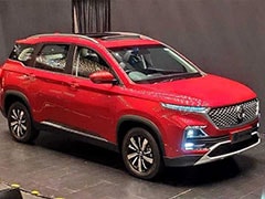 MG Hector Bookings To Begin From June 4, 2019