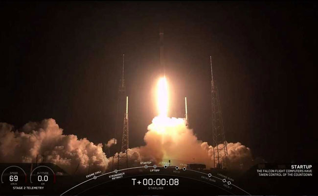 Elon Musk's SpaceX Launches Satellites For Starlink Internet Service