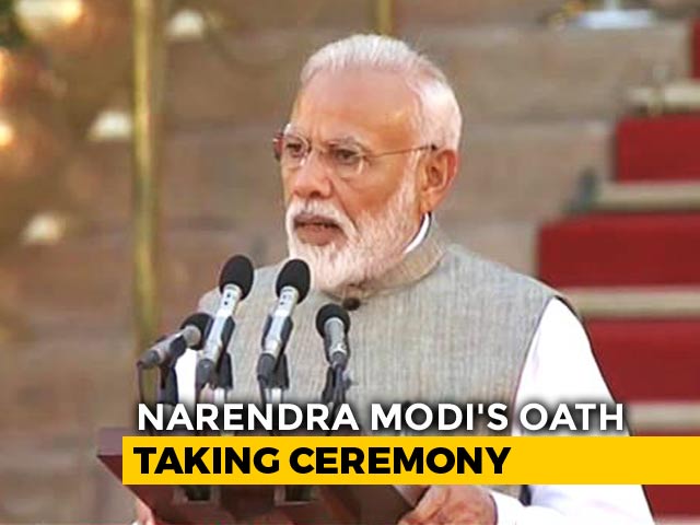 Narendra Modi Takes Oath As PM For Second Term