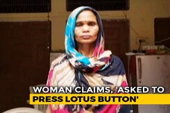 "Asked To Pick Lotus": Faridabad Woman Seen In "Booth Capture" Video "Asked To Pick Lotus": Faridabad Woman Seen In "Booth Capture" Video