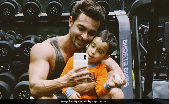 Little Ahil 'Wants Muscles' Not Like Salman Khan's But Like The Hulk's
