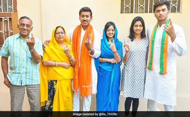 Lok Sabha Polls: "Hope In The Eyes" Of Voters, Says Rajyavardhan Rathore's Wife