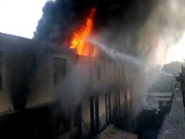 Major Fire Breaks Out At Delhi Auto Parts Factory, No Casualties Major Fire Breaks Out At Delhi Auto Parts Factory, No Casualties