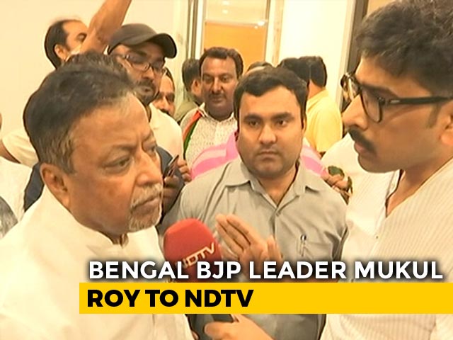 100 Trinamool Lawmakers In Touch, Says BJP's Mukul Roy As 3 More Sign Up