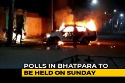 Cars Set Ablaze, Bombs Hurled In Bengal's Bhatpara Day Before Polls Cars Set Ablaze, Bombs Hurled In Bengal's Bhatpara Day Before Polls