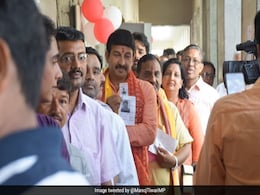 "95 In Every 100 People Rooting For Me": BJP's Manoj Tiwari After Voting "95 In Every 100 People Rooting For Me": BJP's Manoj Tiwari After Voting