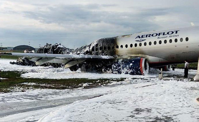 Russia Says Won't Ground Sukhoi Jet Despite Crash-Landing That Killed 41