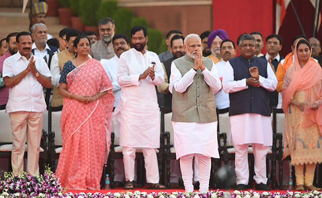 Narendra Modi Swearing-In Ceremony Highlights: Narendra Modi Takes Oath As PM For Second Term At Rashtrapati Bhavan